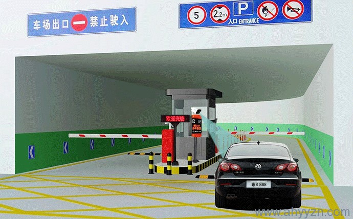 地下停車(chē)場(chǎng)車(chē)牌識(shí)別.gif